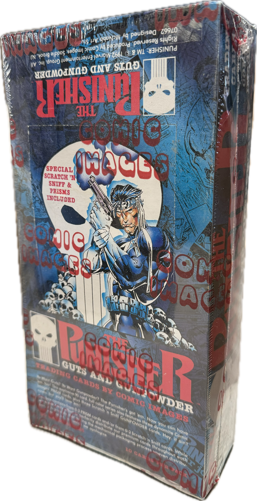 1992 Comic Images The Punisher Guts And Gunpowder Trading Cards Box - Pastime Sports & Games