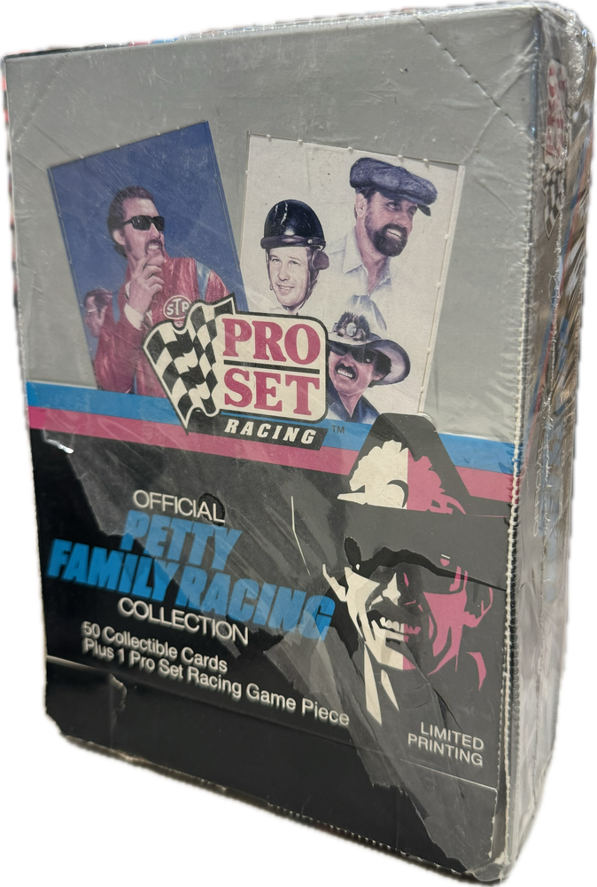 1991 Pro Set Official Petty Family Racing Collection Box - Pastime Sports & Games