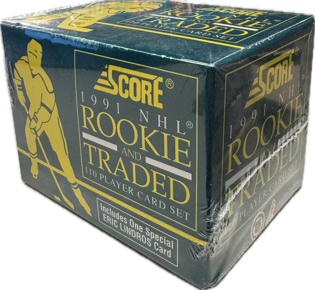 1991 Score Rookie And Traded NHL Hockey Factory Set - Pastime Sports & Games