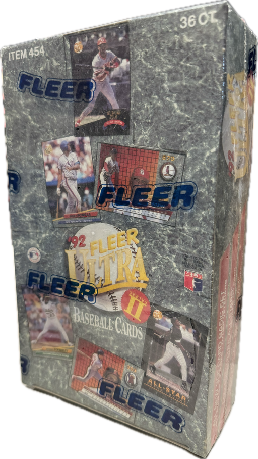 1992 Fleer Ultra Series 2 / Two MLB Baseball Hobby Box - Pastime Sports & Games