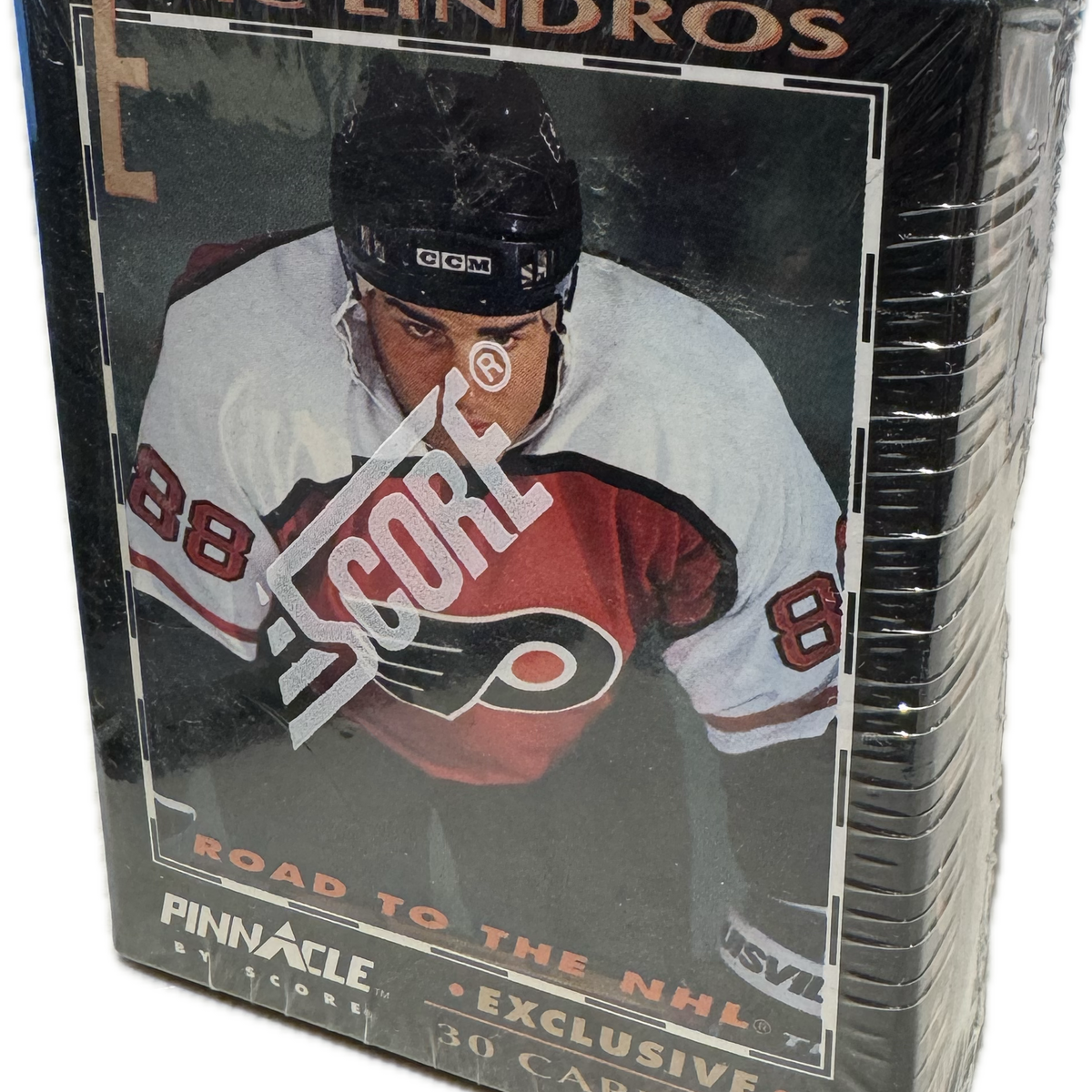1992/93 Score Pinnacle Eric Lindros Road To The NHL Hockey Factory