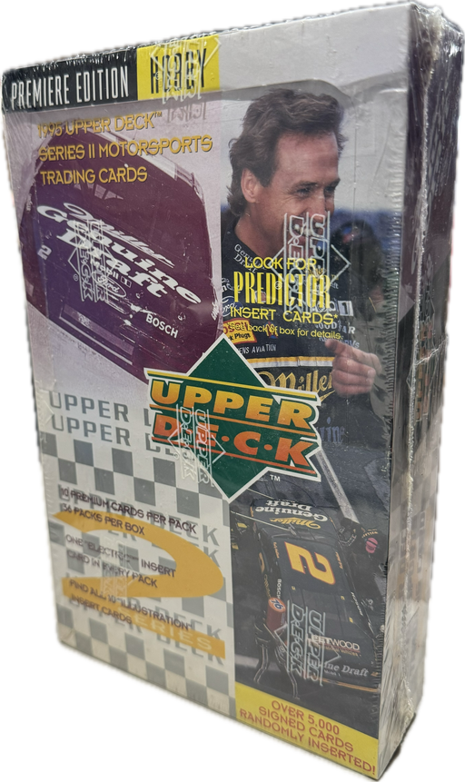 1995 Upper Deck Series 2 / Two Motorsports Hobby Box - Pastime Sports & Games