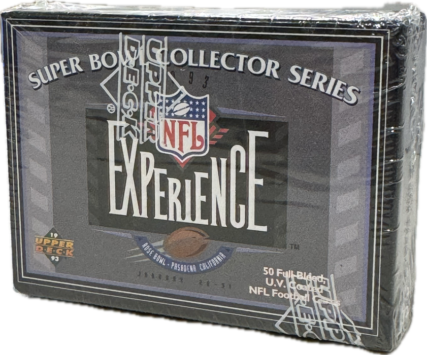1993 Upper Deck Super Bowl Experience NFL Football Collectors Factory Set - Pastime Sports & Games