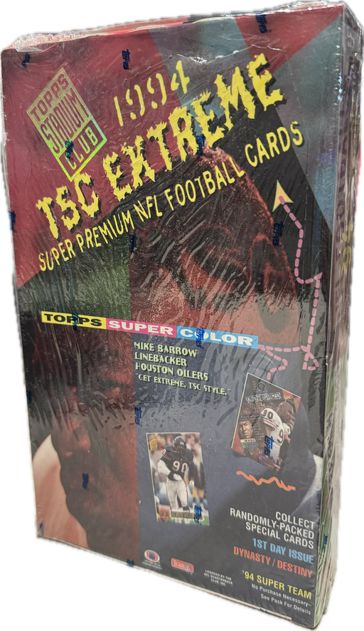 1994 Topps Stadium Club Extreme Series 1 / One NFL Football Hobby Box - Pastime Sports & Games