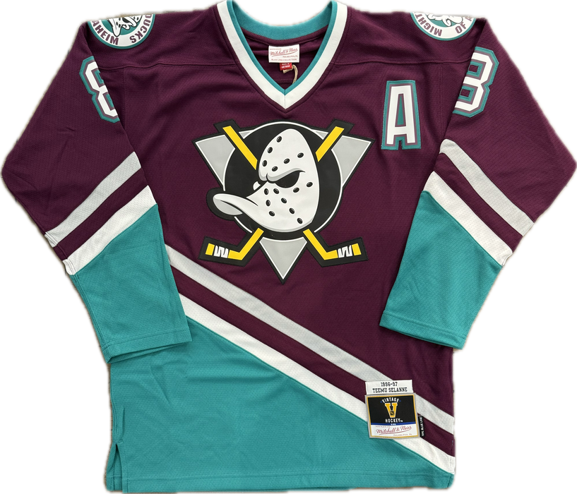 Teemu selanne mighty ducks jersey shop