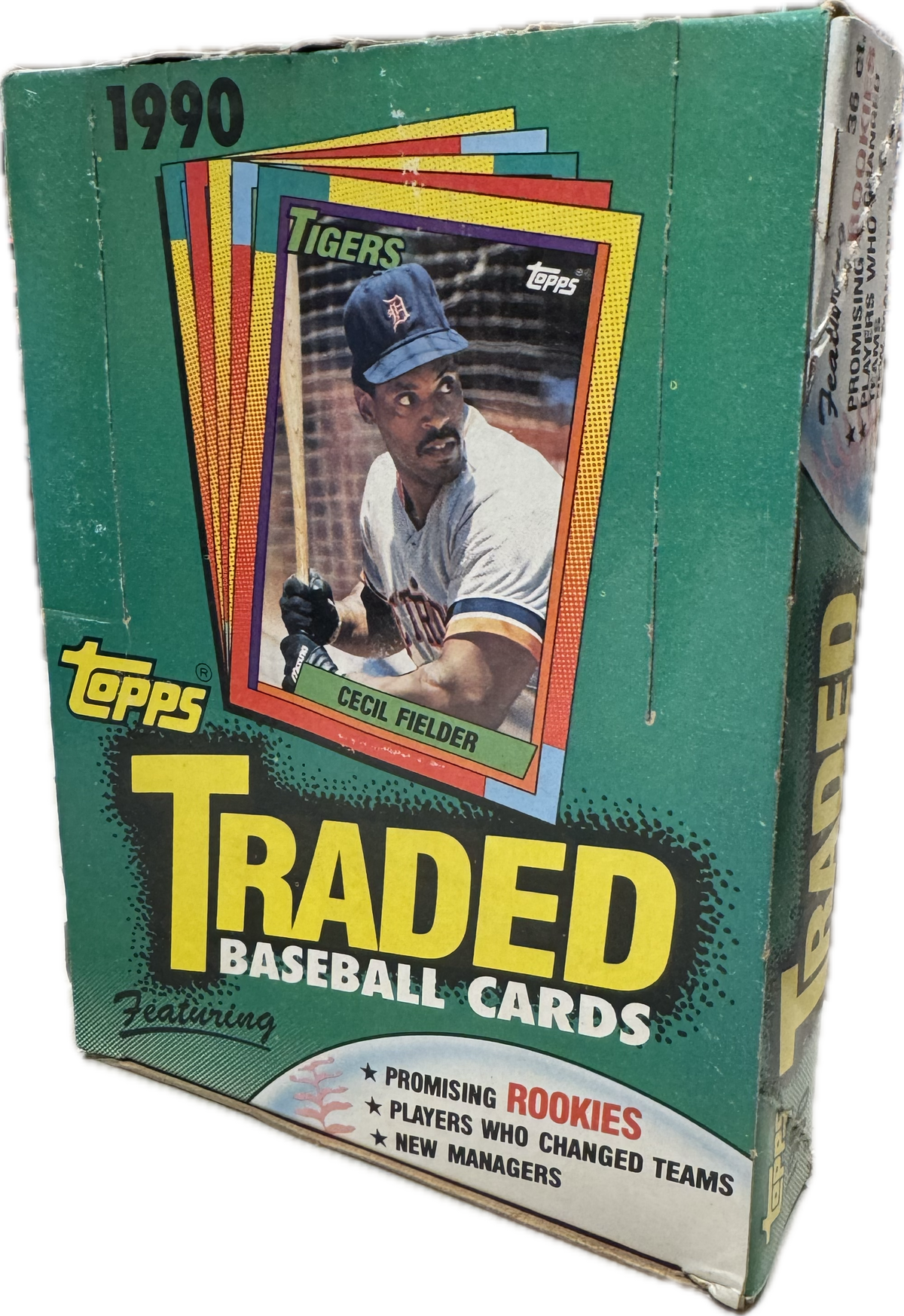 趣味・スポーツ・実用 Topps Baseball Cards 40History 1951-1990 1990 Topps Traded MLB Baseball Wax Box– Pastime Sports & Games