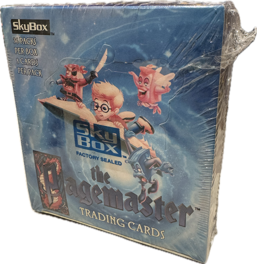 1994 SkyBox The Pagemaster Trading Cards Box - Pastime Sports & Games