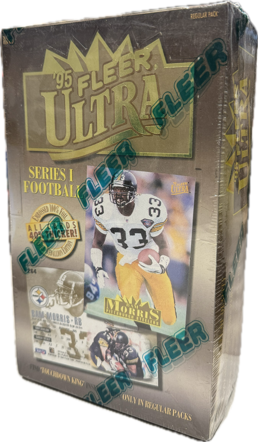 1995 Fleer Ultra Series 1 / One NFL Football Hobby Box - Pastime Sports & Games