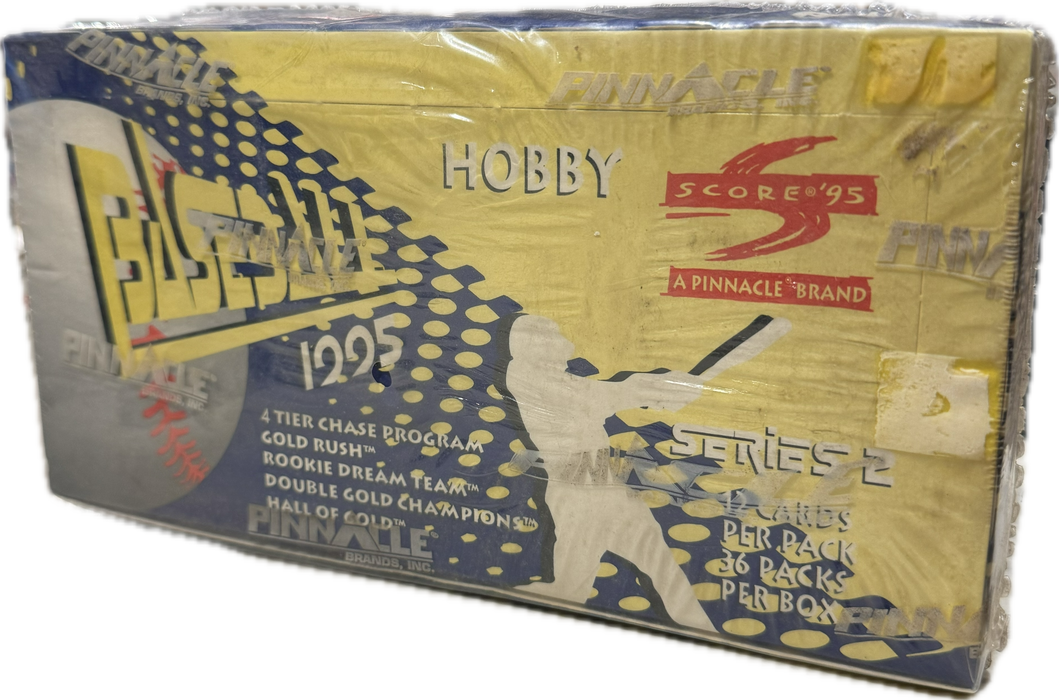 1995 Score Pinnacle Series 2 / Two MLB Baseball Hobby Box - Pastime Sports & Games