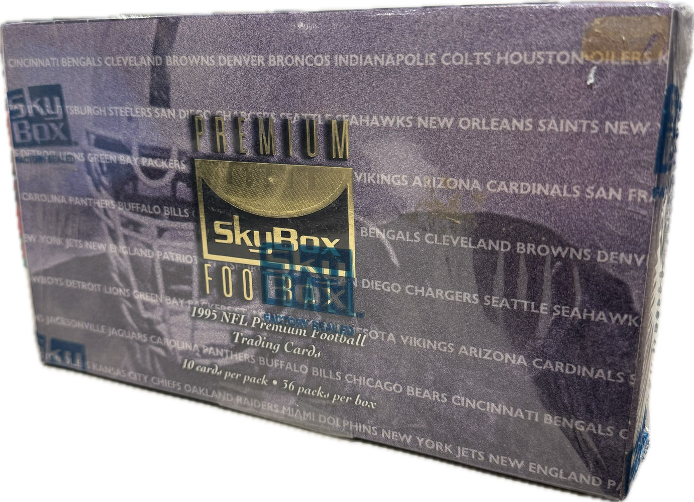 1995 Skybox Premium NFL Football Hobby Box - Pastime Sports & Games