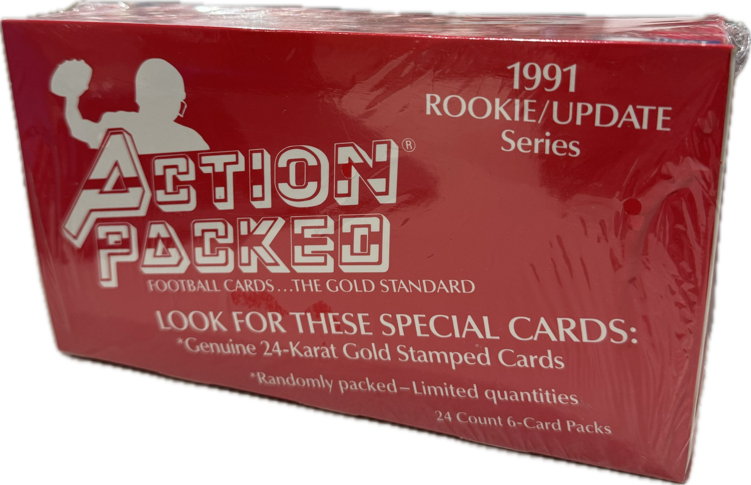 1991 Action Packed Rookie Update Series NFL Football Hobby Box - Pastime Sports & Games