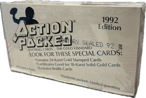1992 Action Packed NFL Football Hobby Box - Pastime Sports & Games