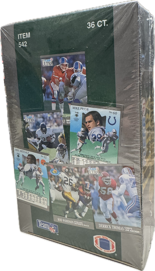 1991 Fleer Ultra Series 1 / One NFL Football Wax Box - Pastime Sports & Games