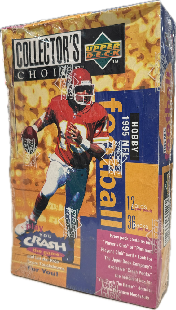 1995 Upper Deck Collector's Choice NFL Football Hobby Box - Pastime Sports & Games