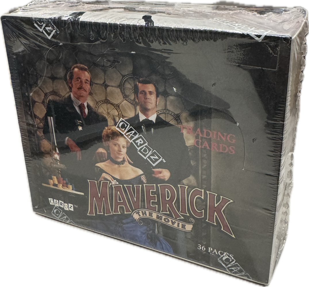 1994 Cardz Maverick The Movie Trading Cards Box - Pastime Sports & Games