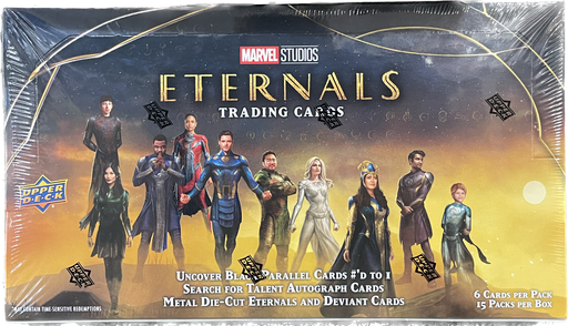 Marvel Studios Eternals Trading Cards Hobby Box - Pastime Sports & Games
