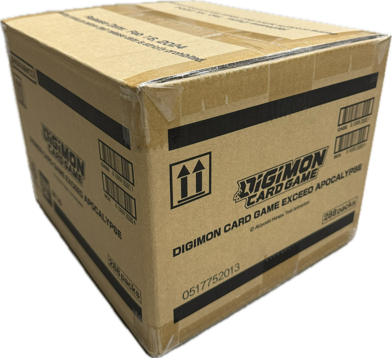 Digimon Exceed Apocalypse Booster Box / Case Pastime Sports & Games Digimon Exceed Apocalypse Booster Box / Case Pastime Sports & Games