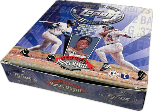 1996 Topps Series 2 / Two MLB Baseball Cello Box - Pastime Sports & Games