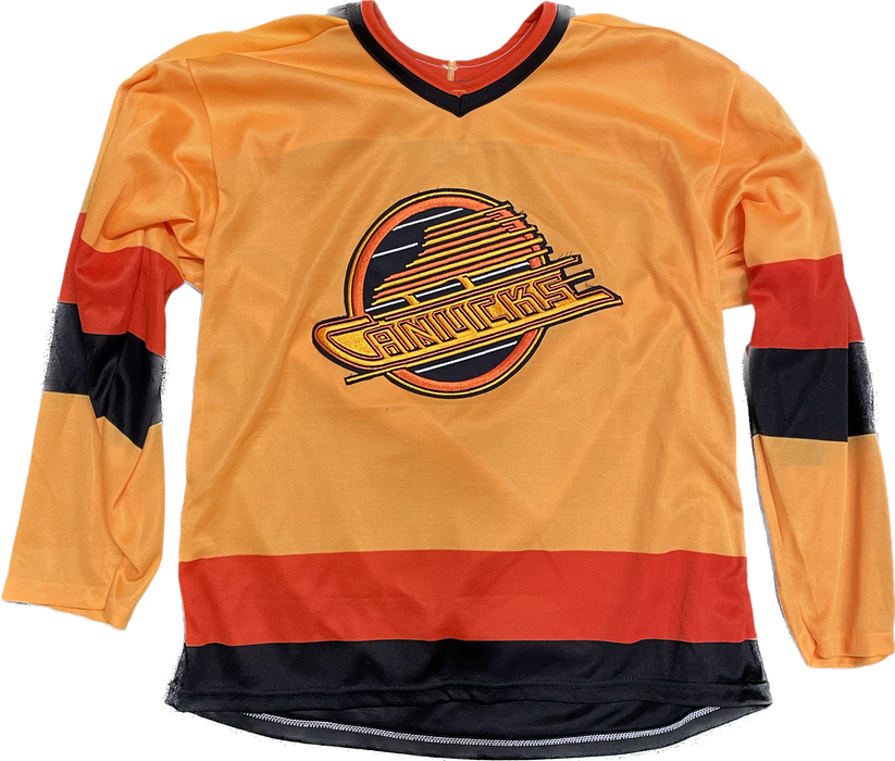 Vancouver Canucks Blank Vintage CCM Hockey Jersey - Pastime Sports & Games
