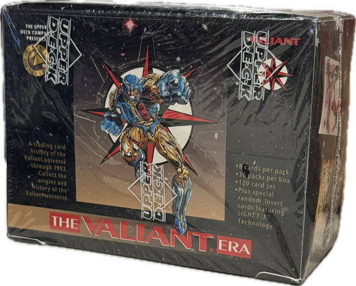 1993 Upper Deck The Valiant Era Trading Cards Box - Pastime Sports & Games