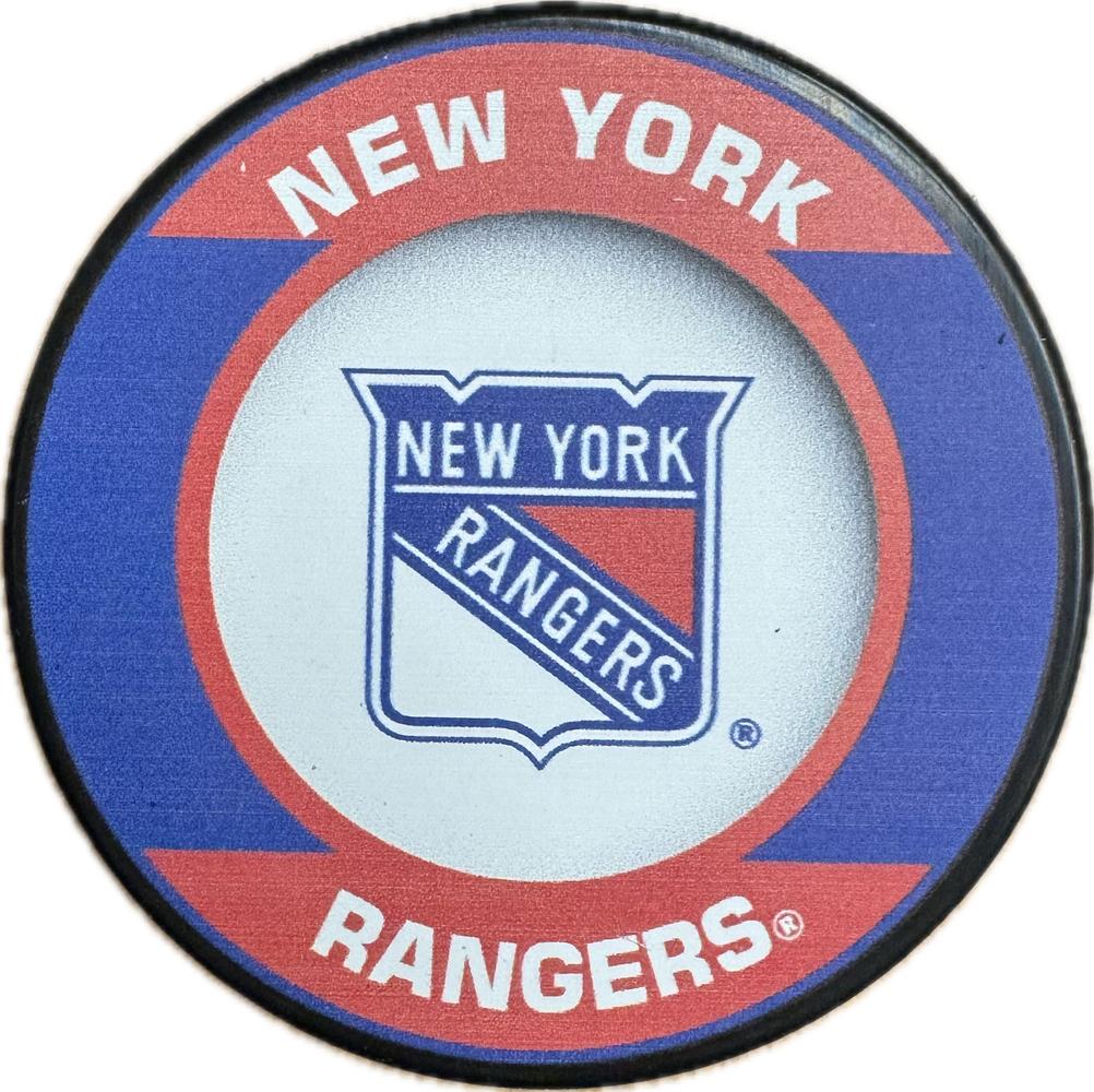 New York Rangers Hockey Pucks - Pastime Sports & Games