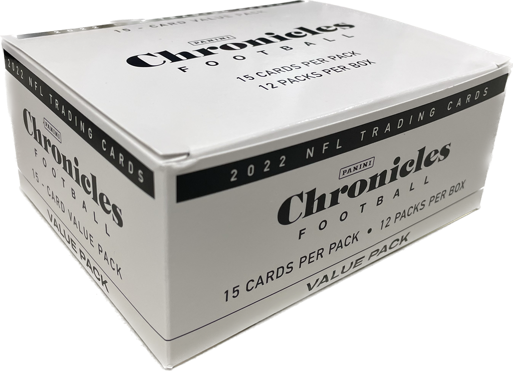 2022 Panini Chronicles NFL Football Value Pack / Box– Pastime