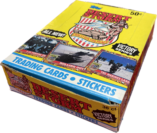 1991 Topps Desert Storm Hobby Box - Pastime Sports & Games