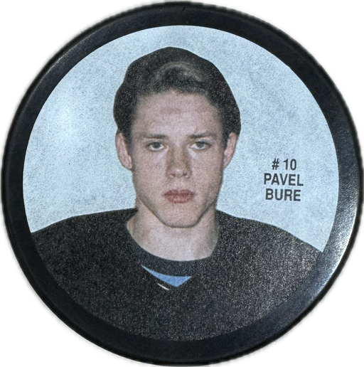 1993 Pavel Bure Vancouver Puck - Pastime Sports & Games