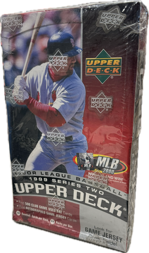 1999 Upper Deck Series 2 / Two MLB Baseball Hobby Box - Pastime Sports & Games