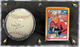 Larry Walker Autographed Hall of Fame Baseball & Autographed Rookie Card Display - Pastime Sports & Games