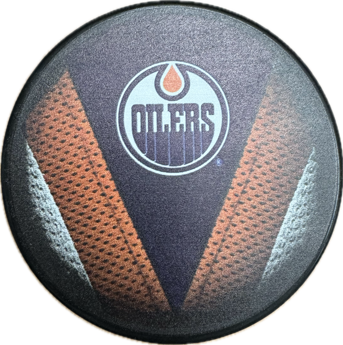 Edmonton Oilers Hockey Pucks - Pastime Sports & Games