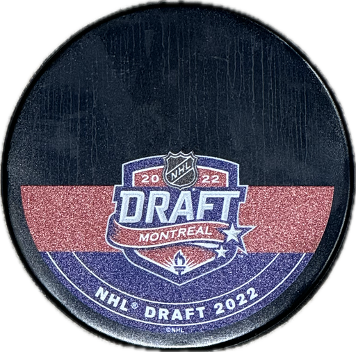 2022 NHL Draft Montreal Hockey Puck