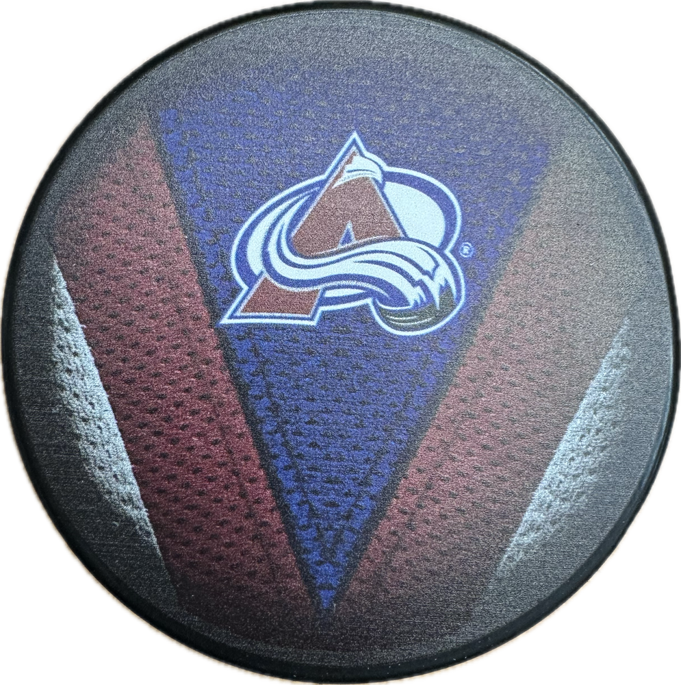 Colorado Avalanche Hockey Pucks - Pastime Sports & Games