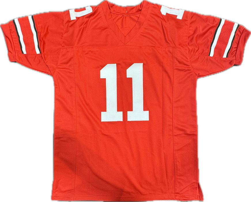 Jaxon Smith-Njigba Autographed Ohio State Football Custom Jersey - Pastime Sports & Games