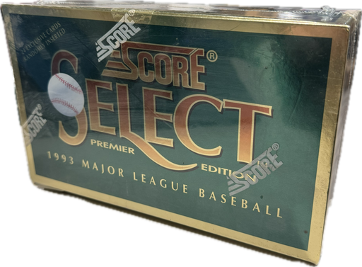 1993 Score Select Premier Edition MLB Baseball Hobby Box - Pastime Sports & Games