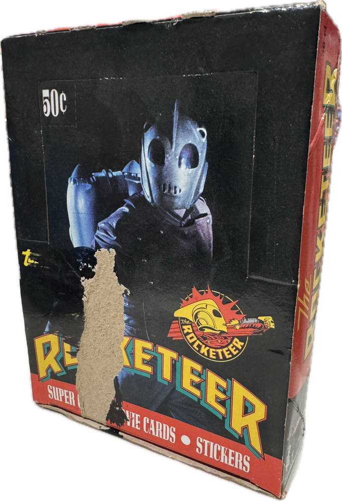 1991 Topps Rocketeer Movie Cards Box - Pastime Sports & Games