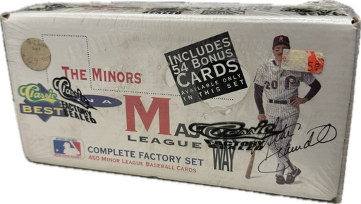 1991 Classic Best Minors Baseball Factory Set - Pastime Sports & Games