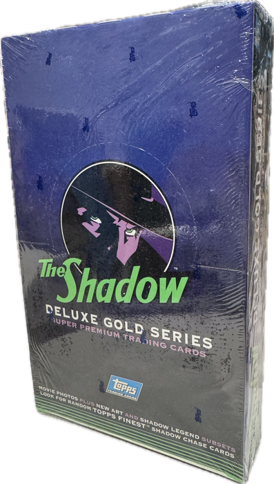 1994 Topps The Shadow Deluxe Gold Series Trading Cards Box - Pastime Sports & Games