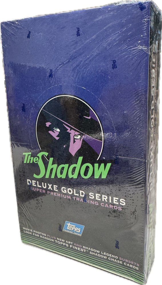 1994 Topps The Shadow Deluxe Gold Series Trading Cards Box - Pastime Sports & Games