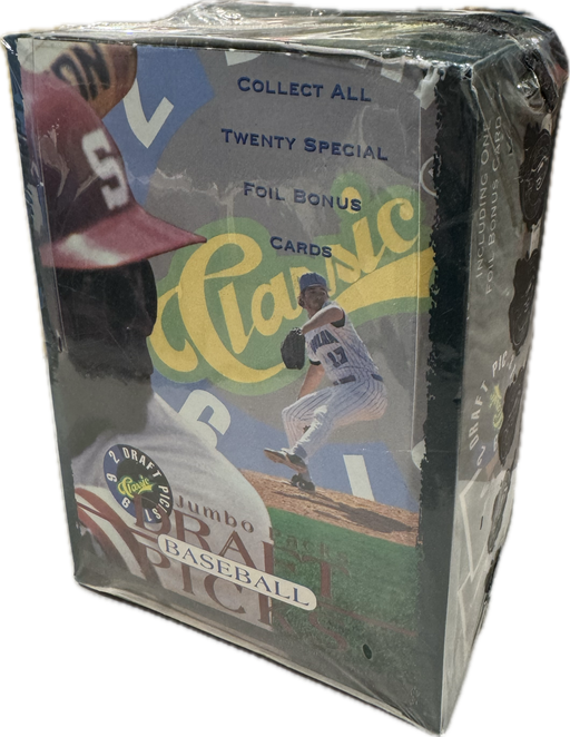 1992 Classic Baseball Jumbo Pack Draft Picks Hobby Box - Pastime Sports & Games
