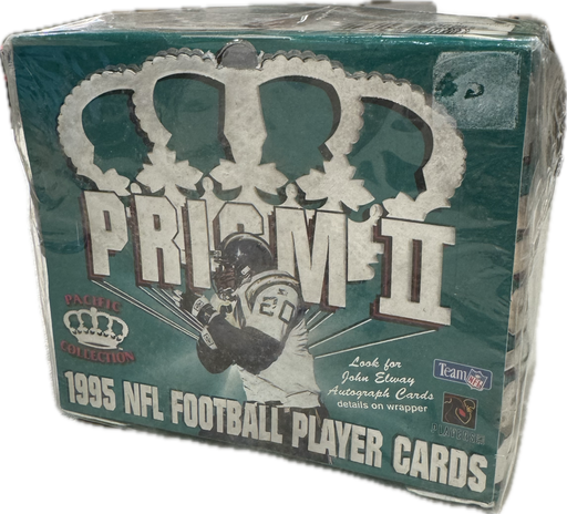 1995 Pacific Prism Series 2 / Two NFL Football Hobby Box - Pastime Sports & Games