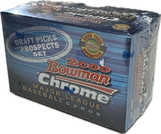 2000 Bowman Chrome Draft Picks MLB Baseball Factory Set - Pastime Sports & Games