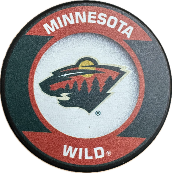 Minnesota Wild Hockey Pucks - Pastime Sports & Games