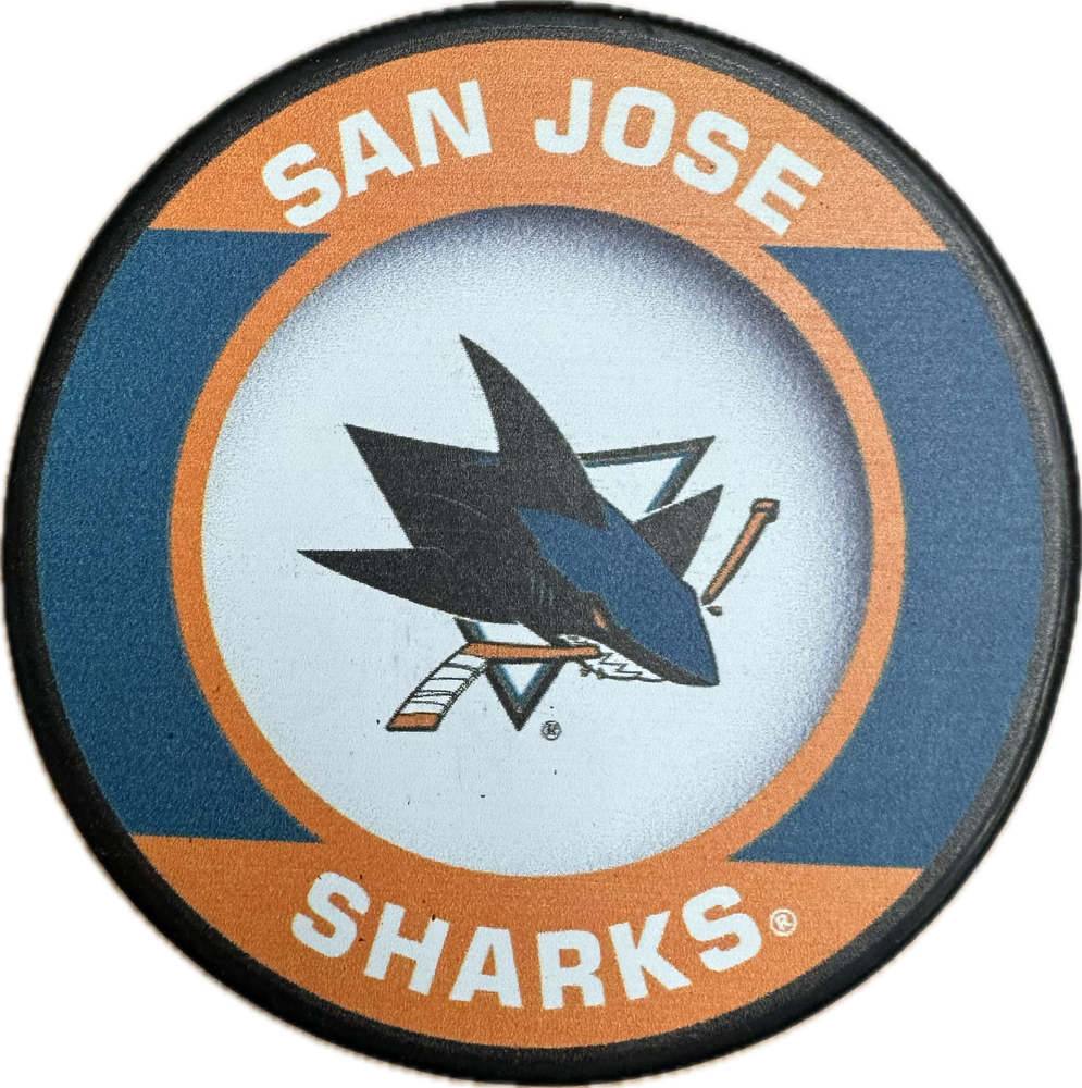 San Jose Sharks Hockey Pucks - Pastime Sports & Games