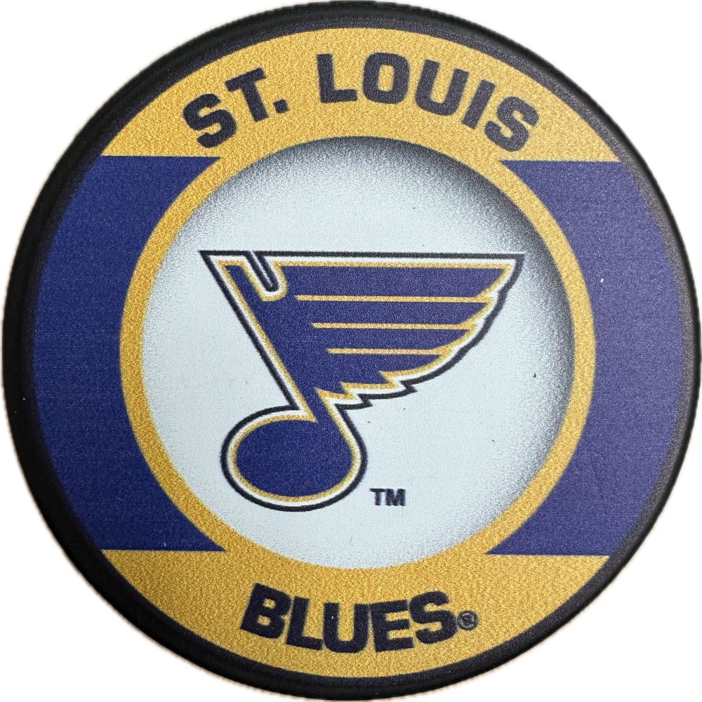 St. Louis Blues Hockey Pucks - Pastime Sports & Games