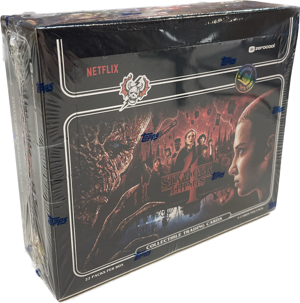 2023 Topps Stranger Things Season 4 Hobby Box/Case | Pastime 2023 Topps Stranger Things Season 4 Hobby Box/Case | Pastime
