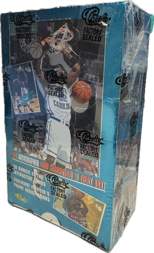 1995 Classic Rookies Basketball Hobby Box - Pastime Sports & Games