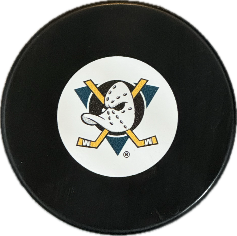Anaheim Mighty Ducks Hockey Pucks (Small Logo) - Pastime Sports & Games