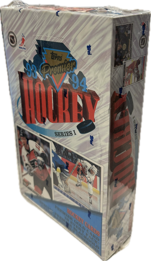 1993/94 Topps Premier Series 1 / One NHL Hockey Hobby Box - Pastime Sports & Games