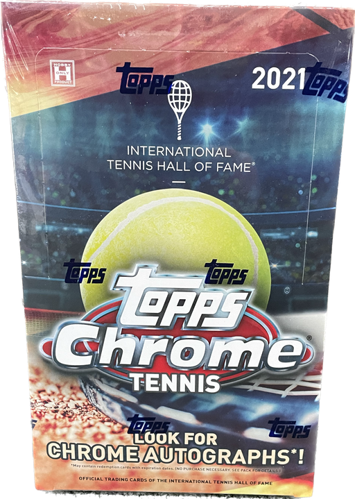 2021 Topps Chrome Tennis Lite Box / Case - Pastime Sports & Games